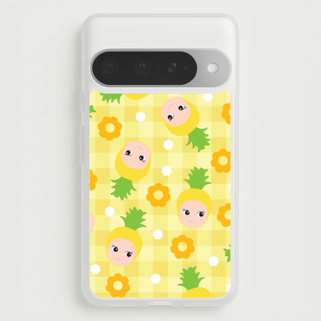 Pineapple Angel Pattern Google Pixel 10 Pro XL Case