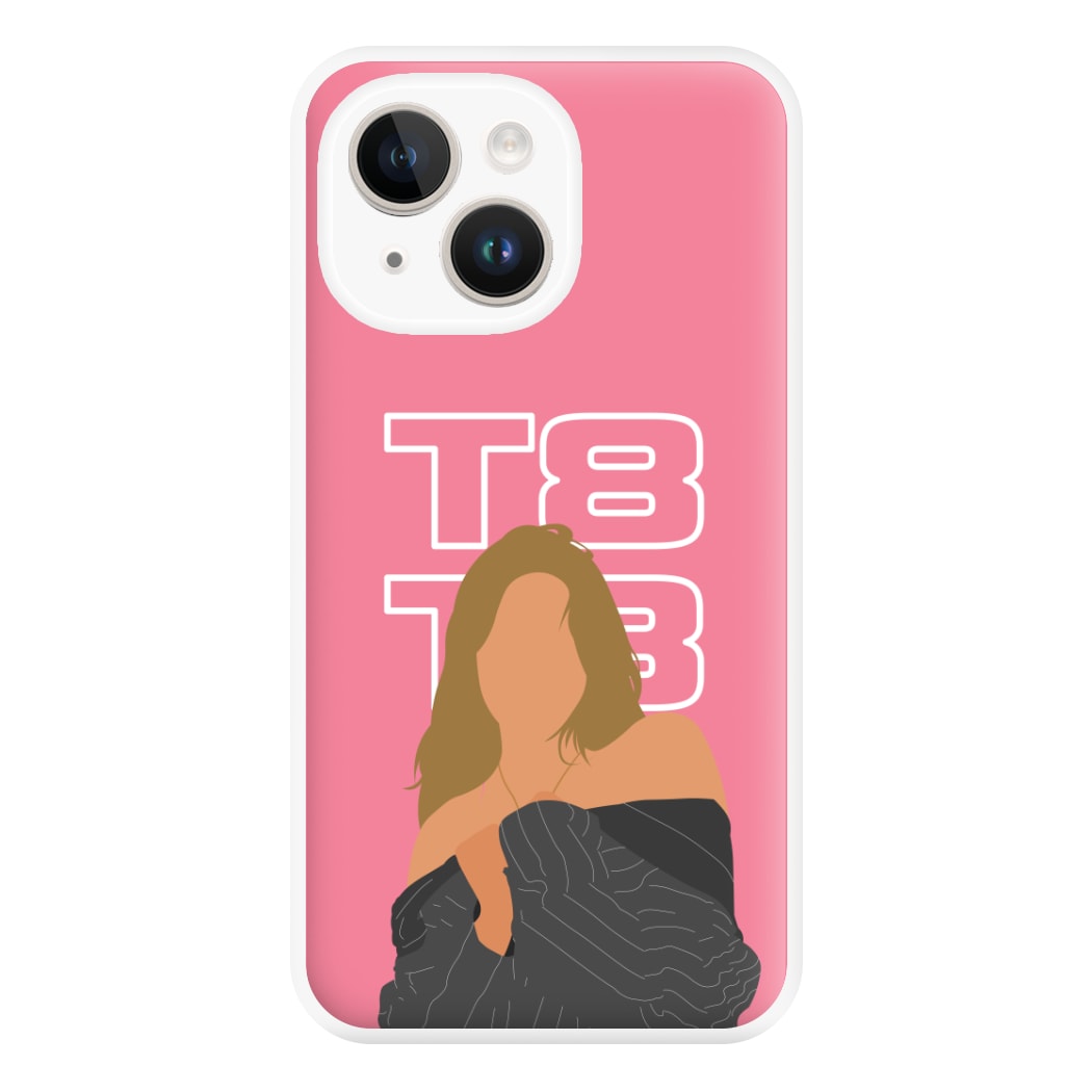 T8 Pink iPhone 14 Plus Case