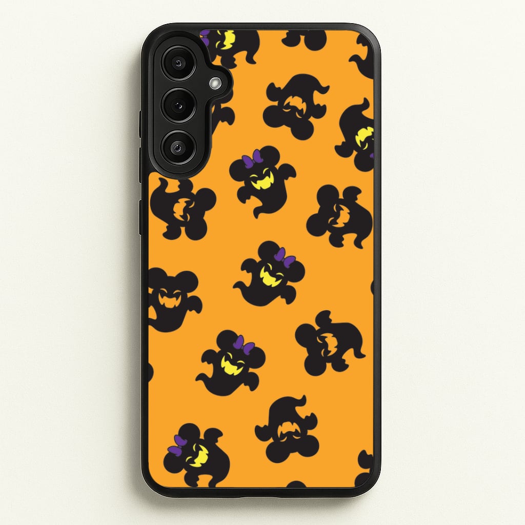 Mouse Ghosts Pattern Galaxy A36 Case