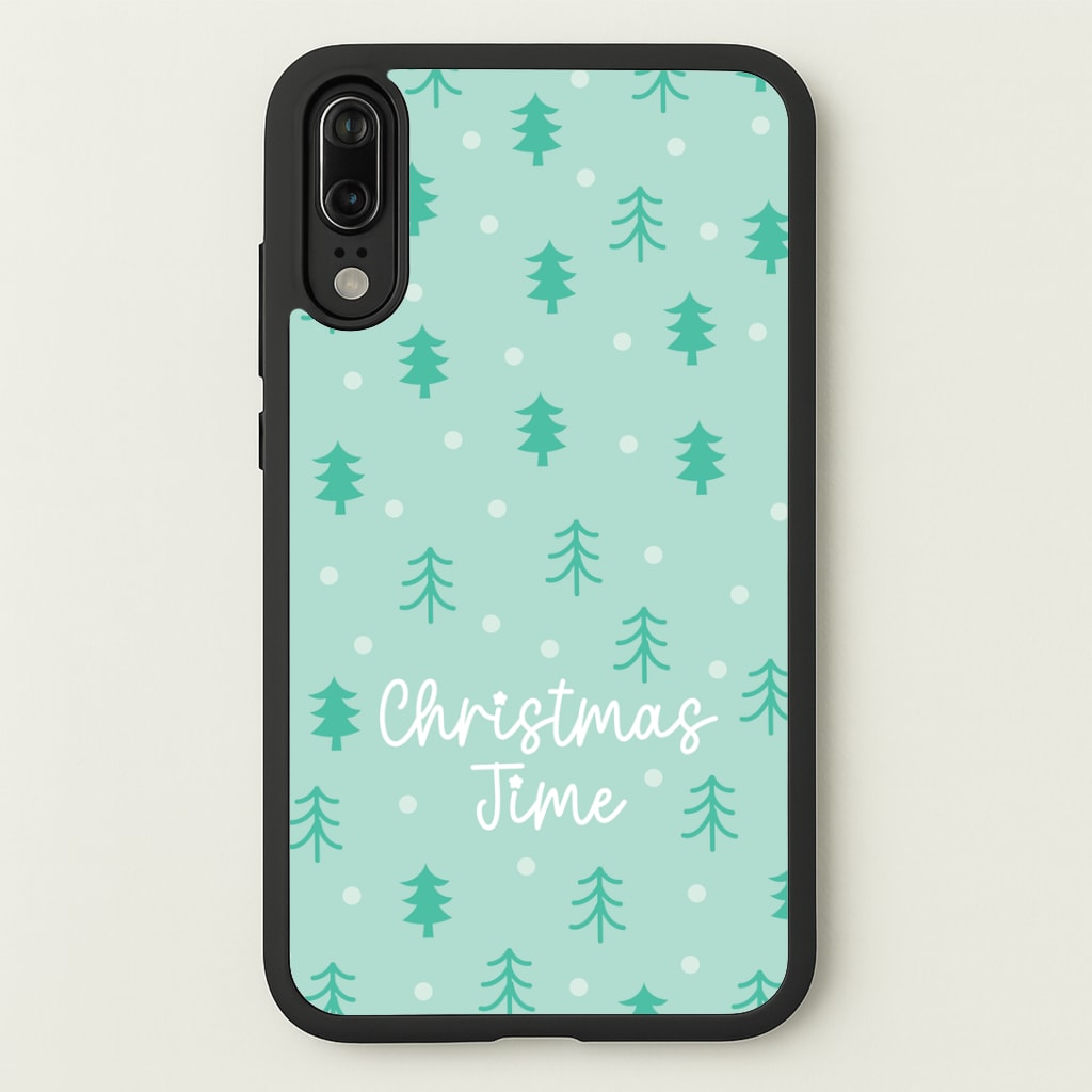 Cute Xmas Trees Pattern Huawei P20 Case