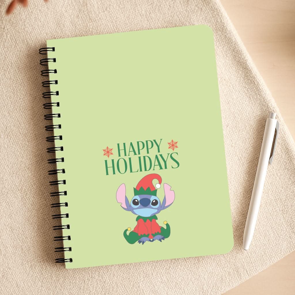 Cute Blue Alien Elf Notepad