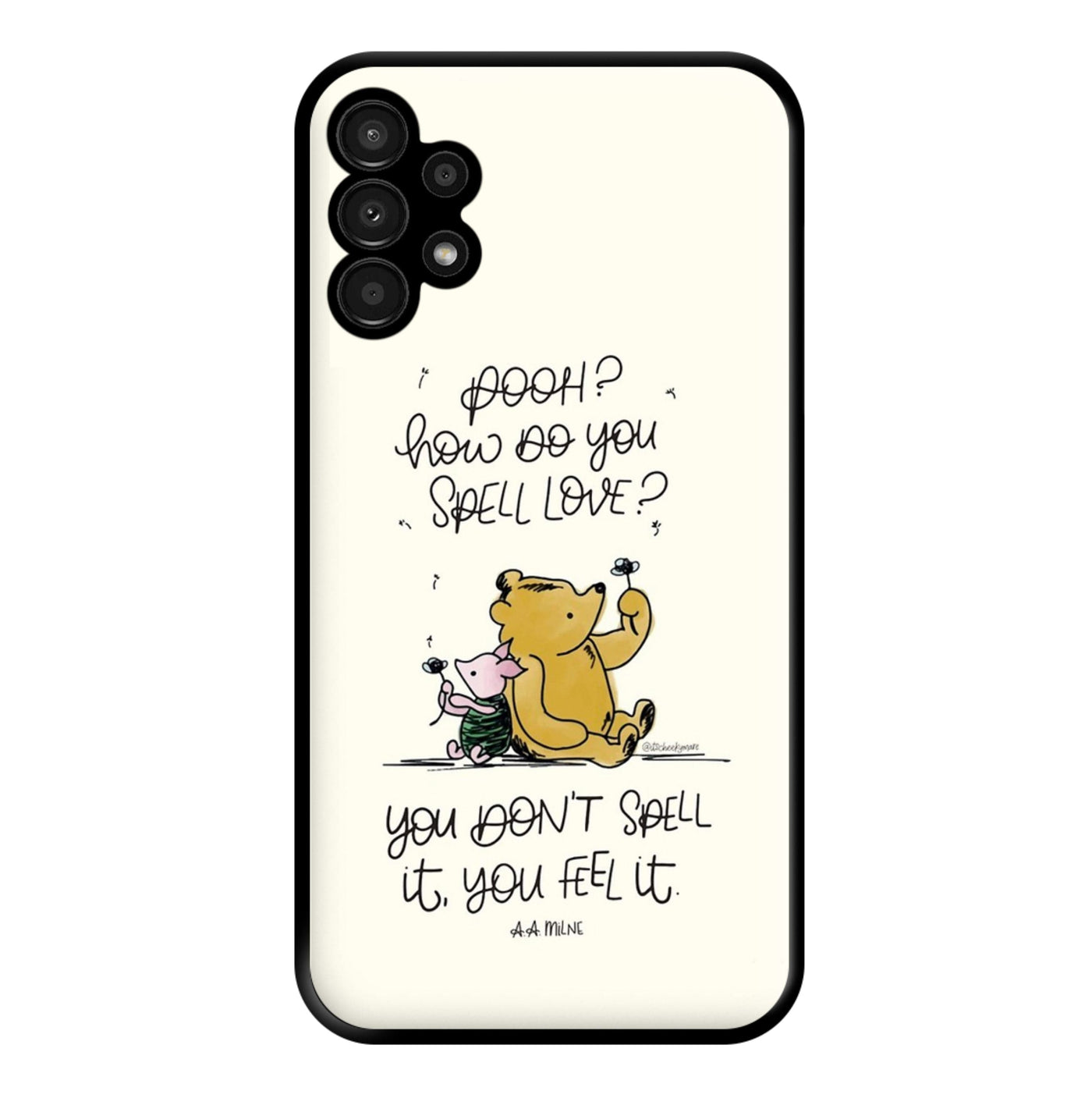 A Tale Of Love - Winnie The Pooh Phone Case