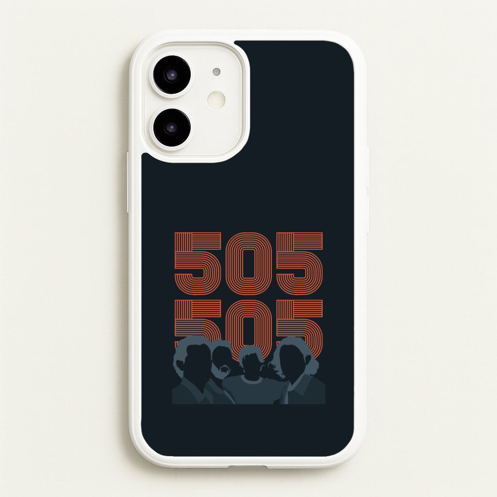 505 Band Members Dark iPhone 12 Mini Case