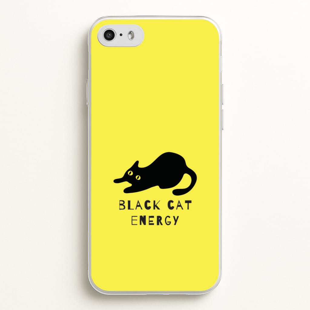 Black Cat Energy iPhone 5 / 5s / SE 2016 Case