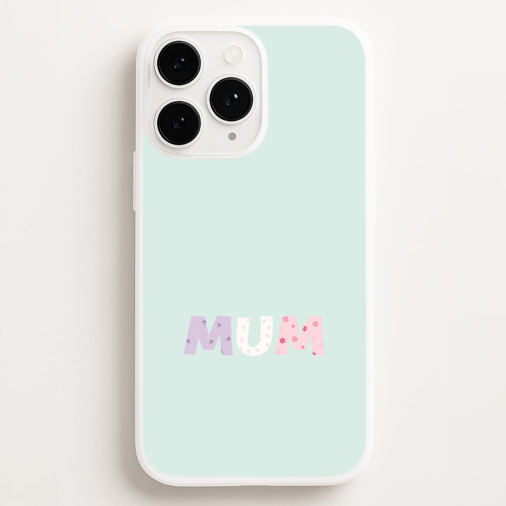 Mum Patchwork iPhone 11 Pro Case