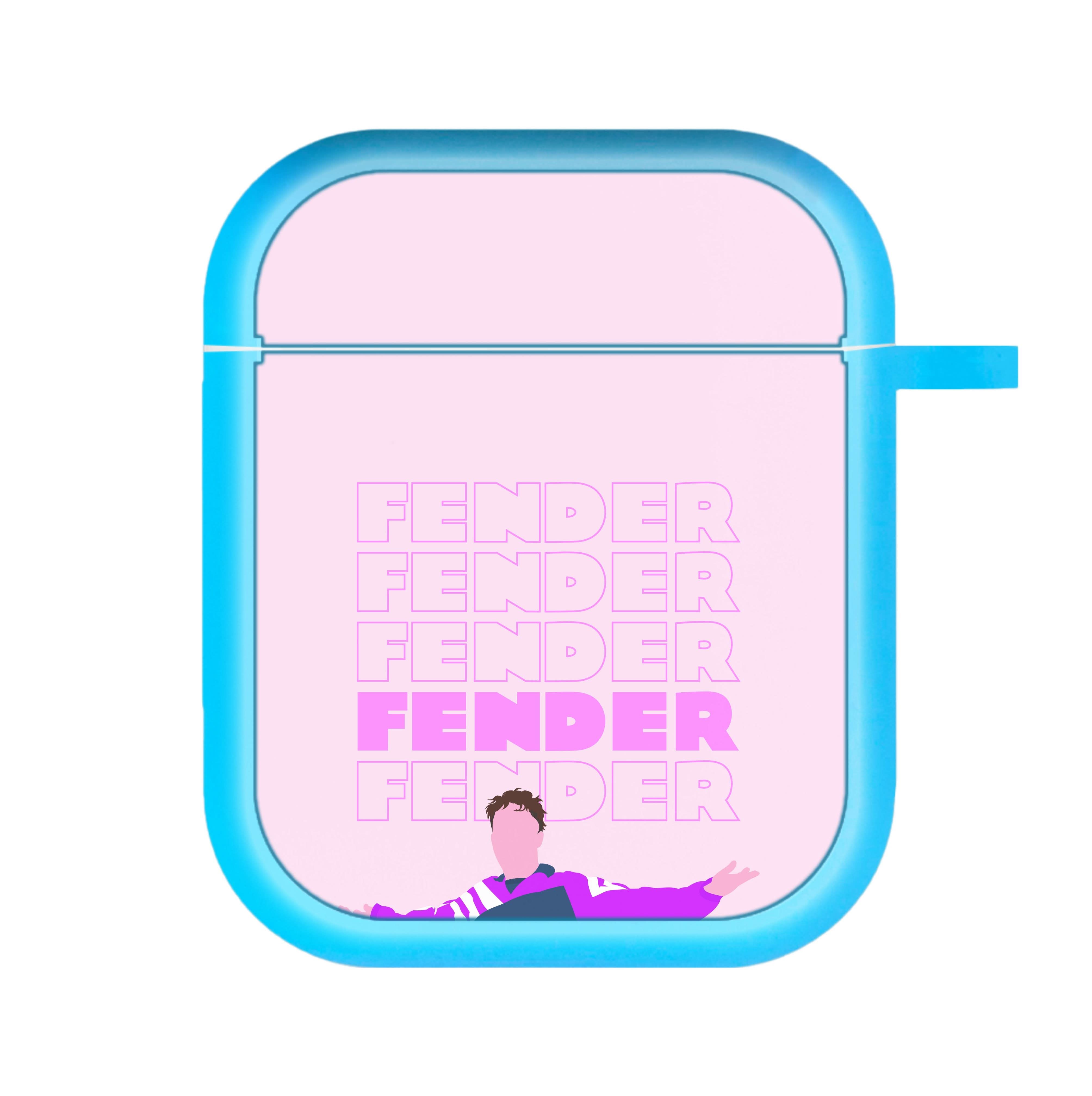 Fender Pink Sports Jersey AirPods Case