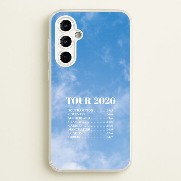 Band Tour 2026 Galaxy A54 Case
