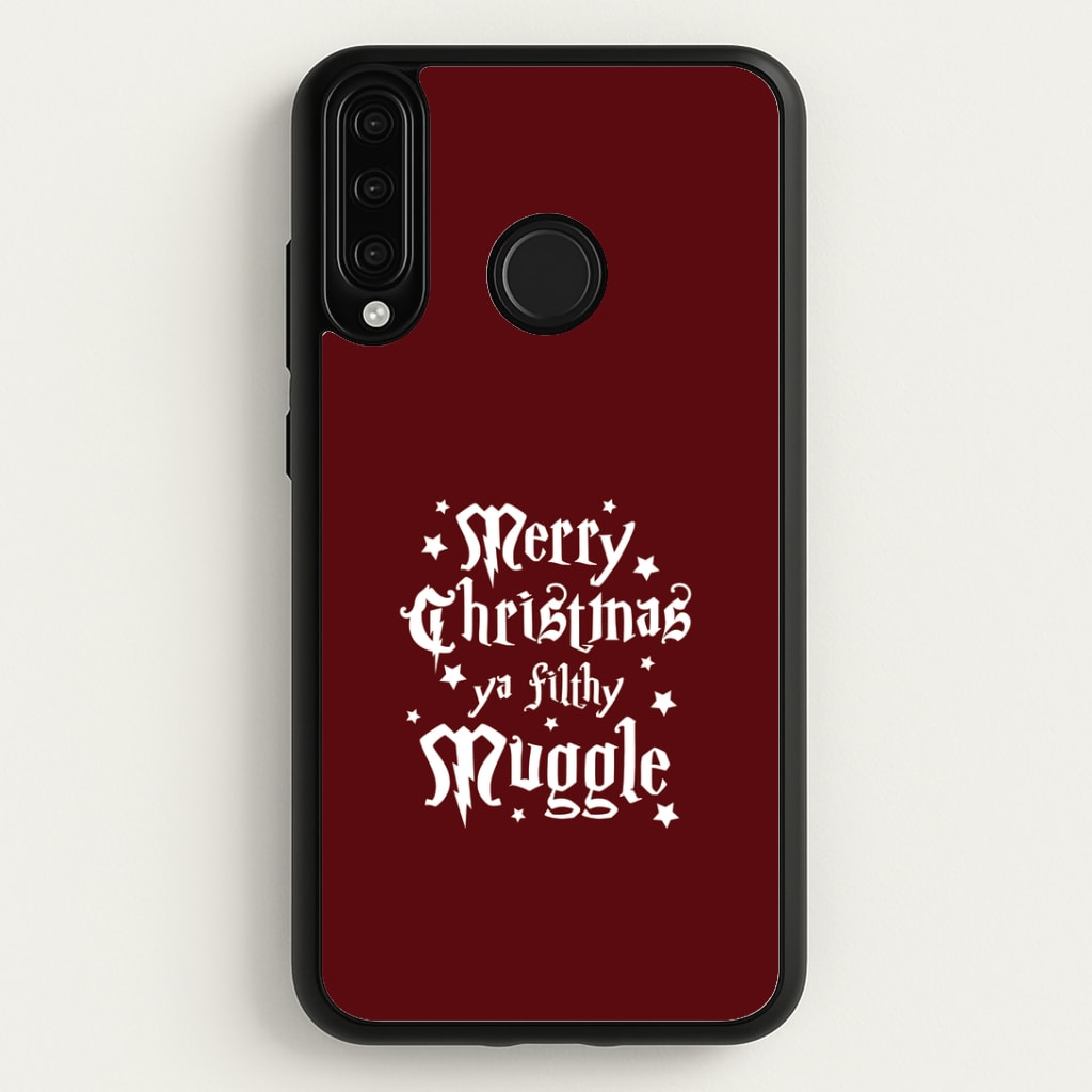 Merry Christmas You Filthy Muggle Huawei P30 Lite Case
