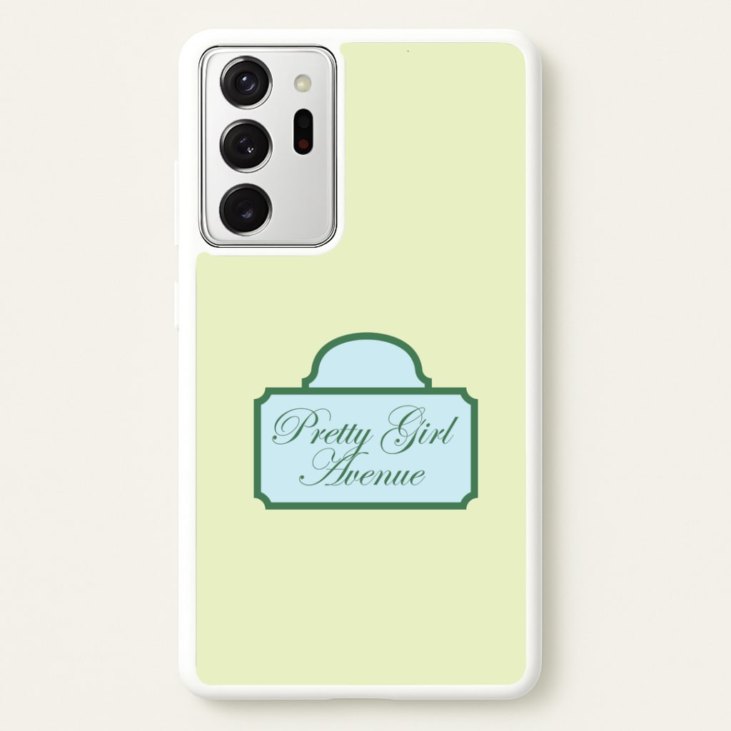Pretty Girl Avenue Galaxy Note 20 Ultra Case