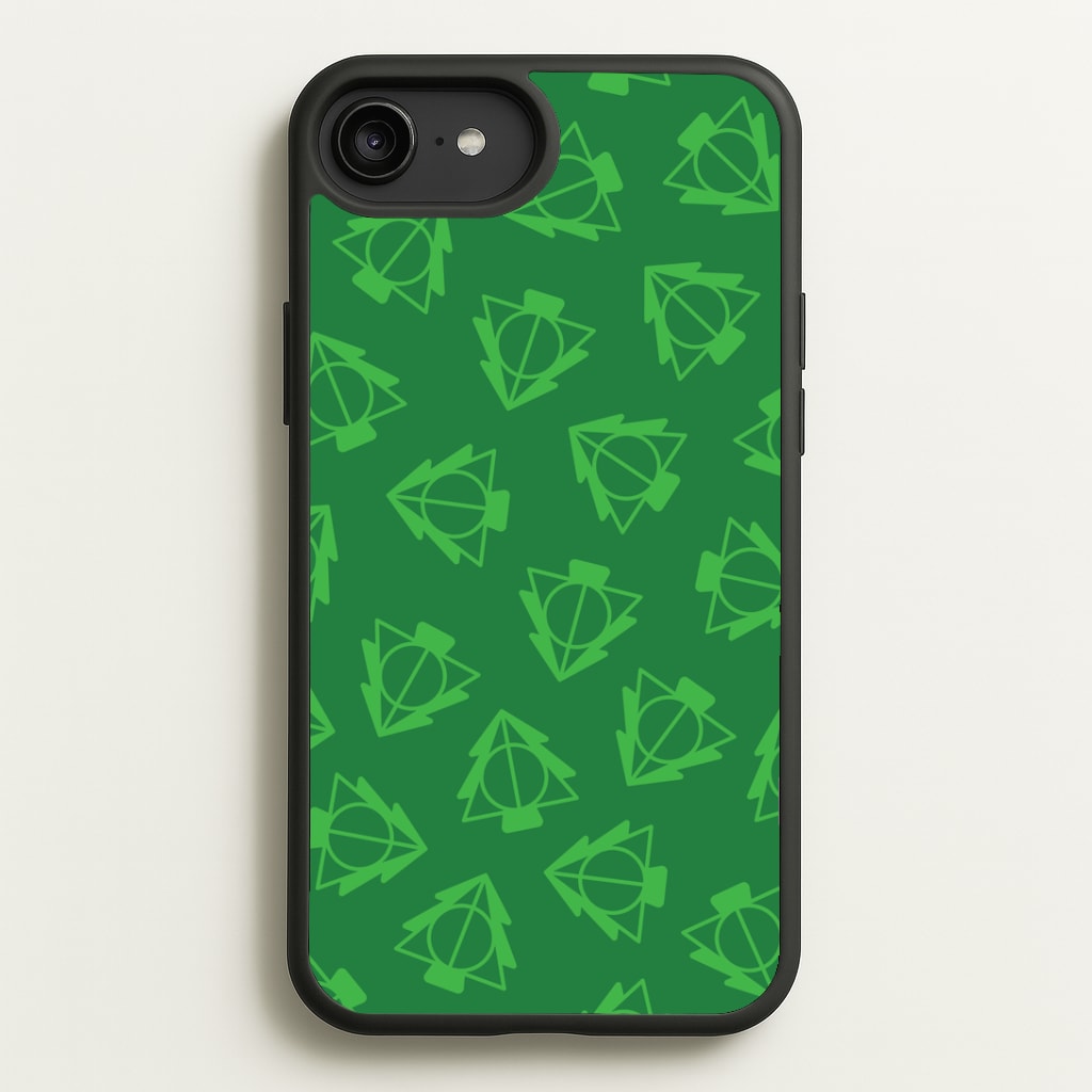 Christmas Tree Wizard Icon Pattern iPhone 6 Plus / 7 Plus / 8 Plus Case