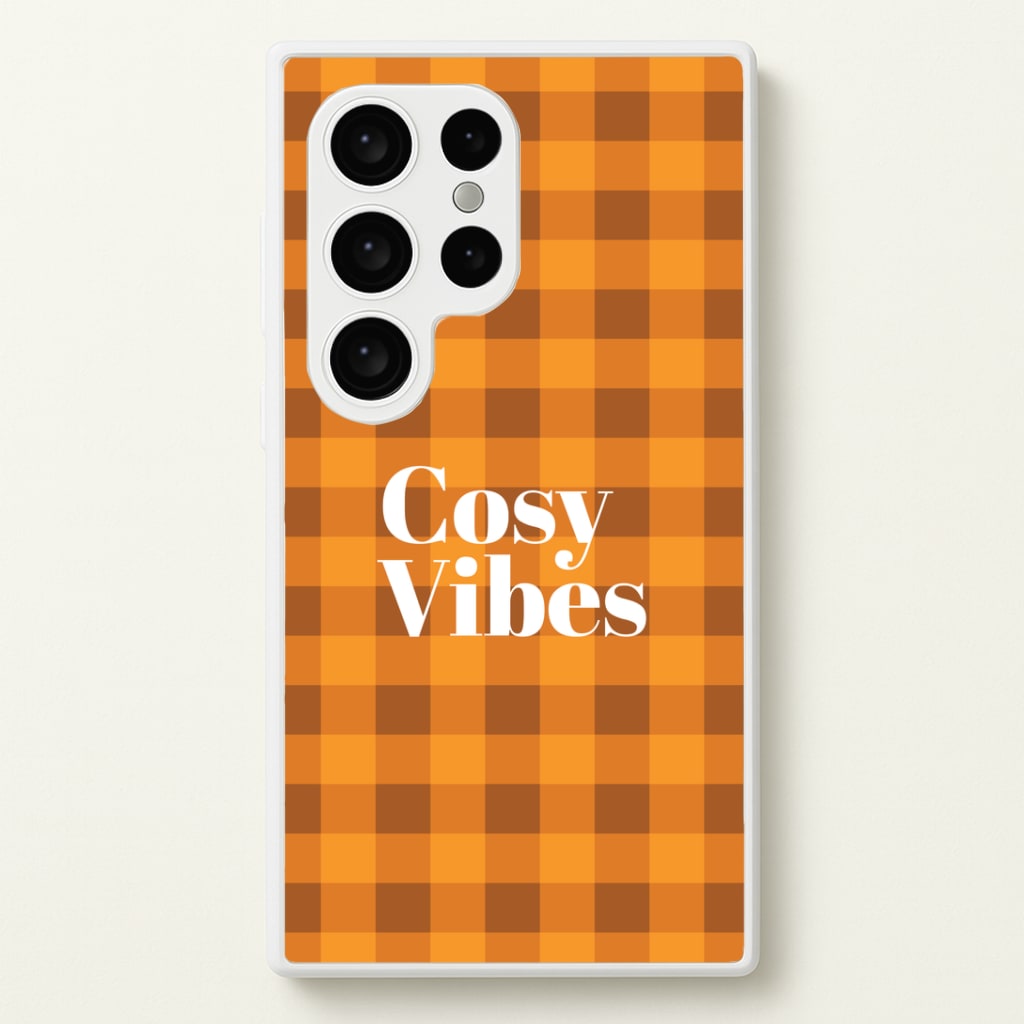 Checkered Cosy Vibes Galaxy S24 Ultra Case