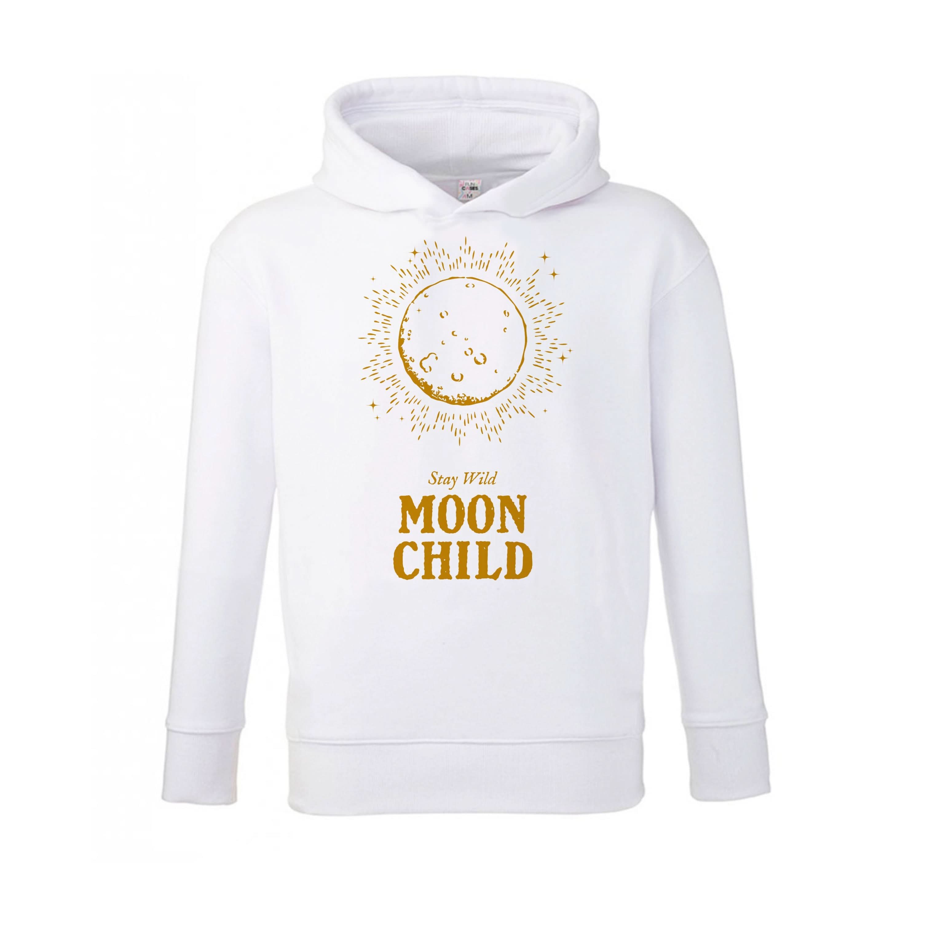 Stay Wild, Moon Child Kids Hoodie