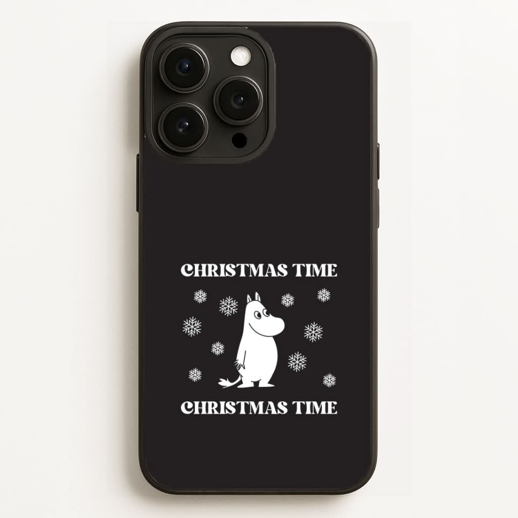 Christmas Time Moom Phone Case for Apple iPhone, Samsung Galaxy, Huawei and Google Pixel