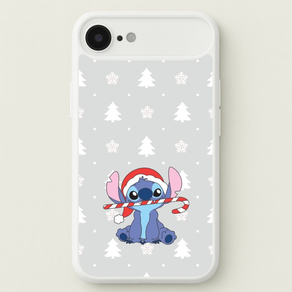 Cute Blue Alien Candycane iPhone 17 Air Case