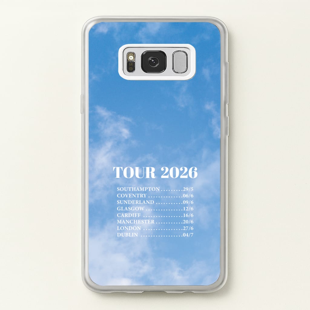 Band Tour 2026 Galaxy S8 Case