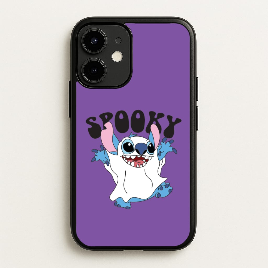 Spooky Cute Blue Alien iPhone 12 / 12 Pro Case