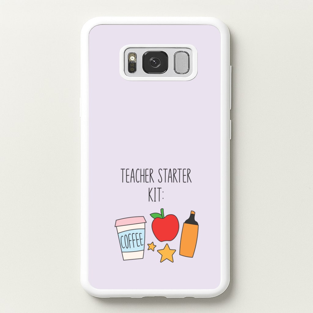 Teacher Starter Kit Galaxy S8 Case