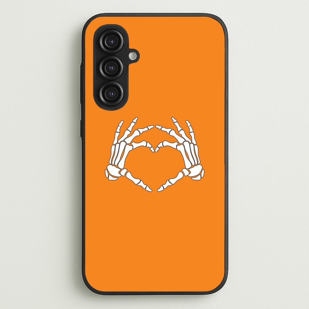 Skeleton Heart Galaxy S23FE Case