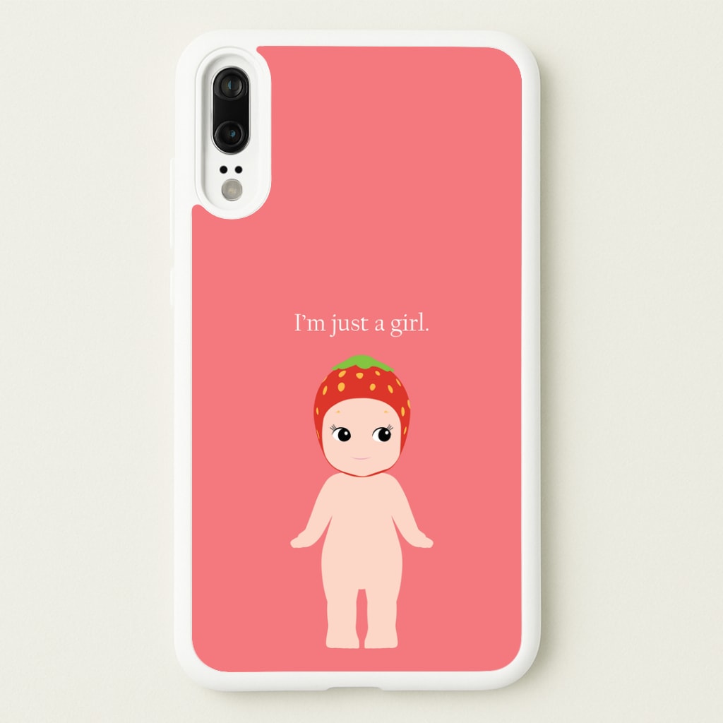 I'm Just A Girl Huawei P20 Case