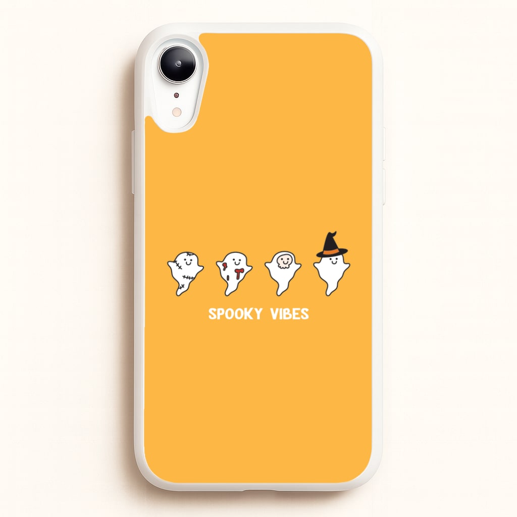 Spooky Vibes Ghosties II iPhone XR Case