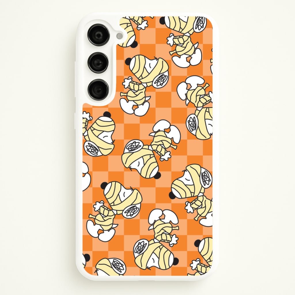 Mummy Cartoon Beagle Pattern Galaxy S23 Case
