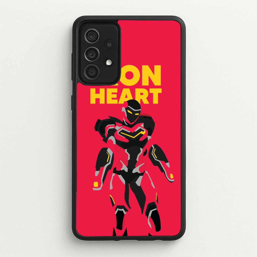 Metal Heart Hero Standing Galaxy A52 / A52s Case
