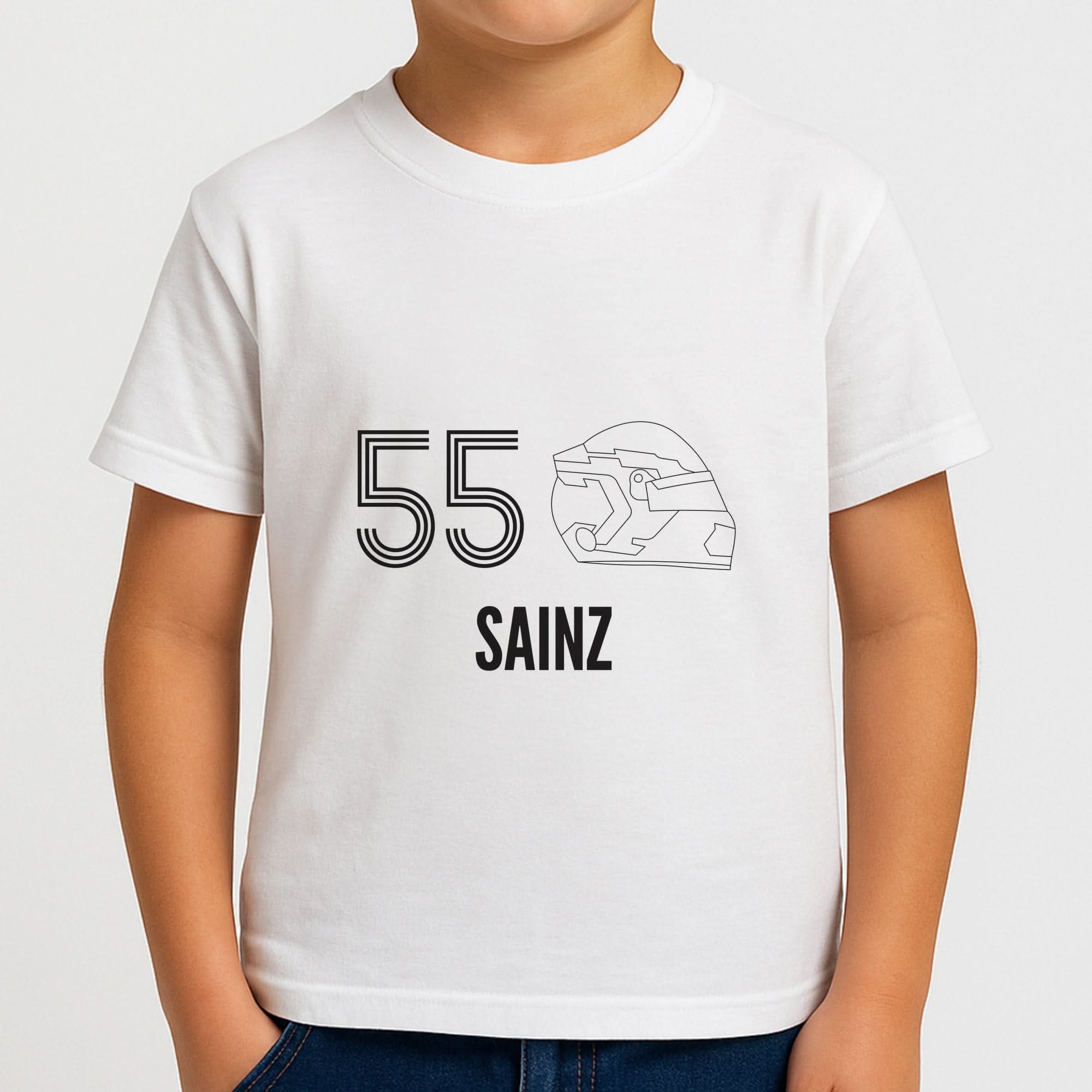 Sainz Helmet 2026 Boys T-Shirt