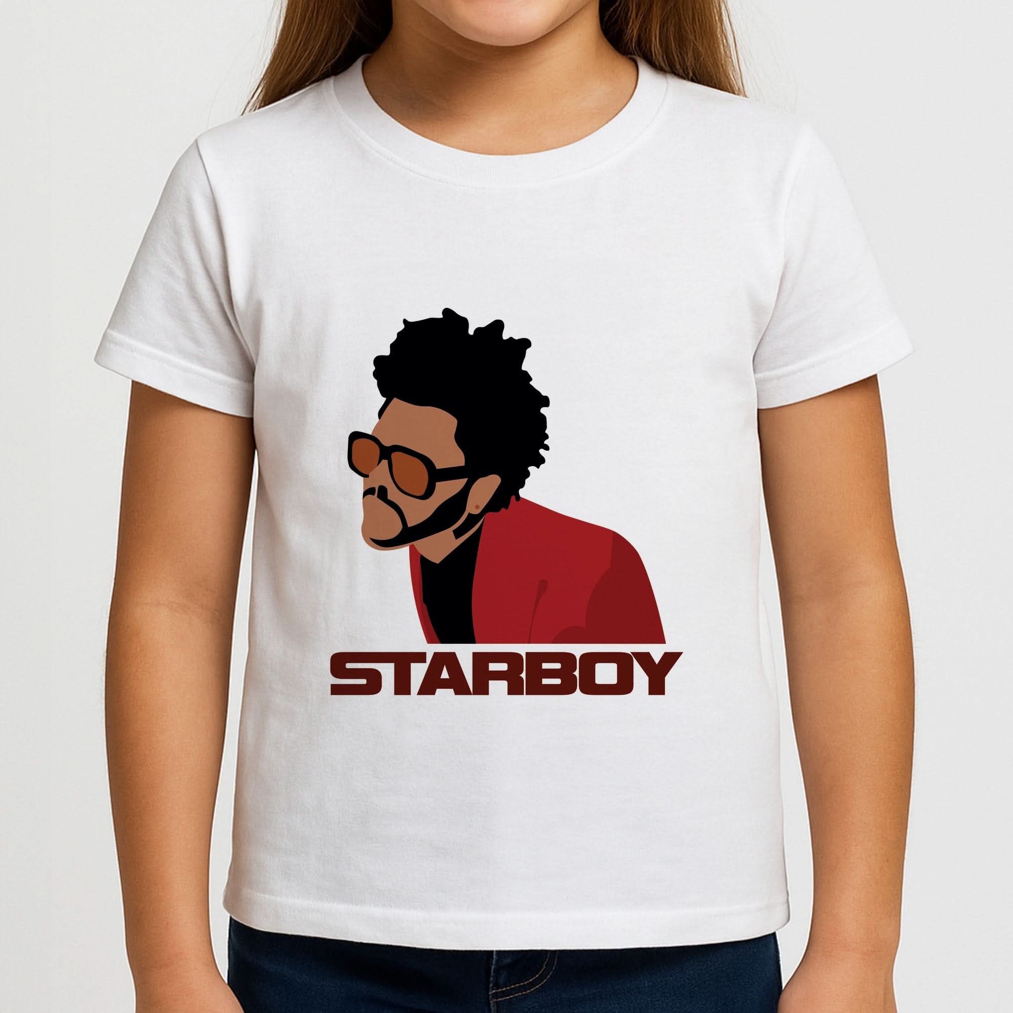 Starboy Singer Title Girls T-Shirt