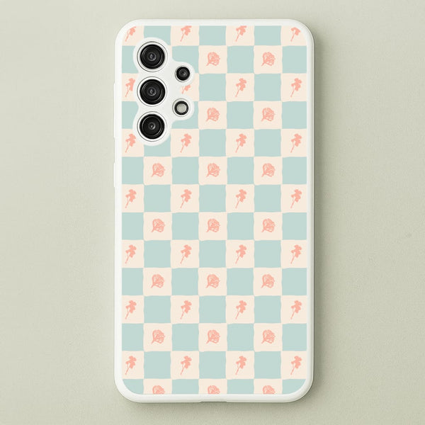 Patchwork Floral Pattern Galaxy A13 Case