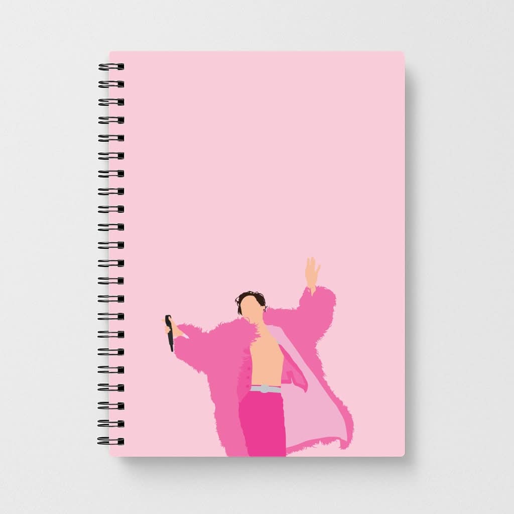 Harry Pink Coat Notebook
