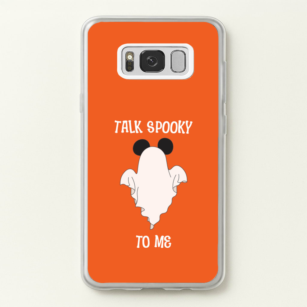 Talk Spooky To Me Mouse Ghost Galaxy S8 Case