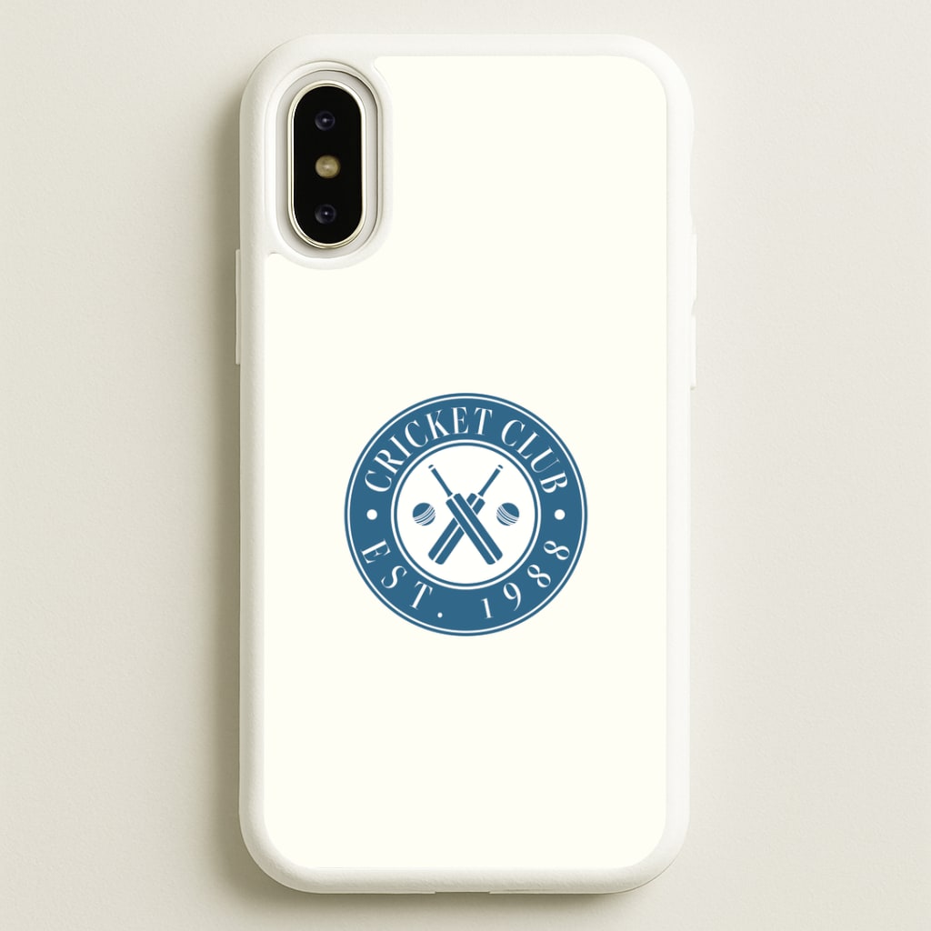 Cricket Badge iPhone X / XS Case
