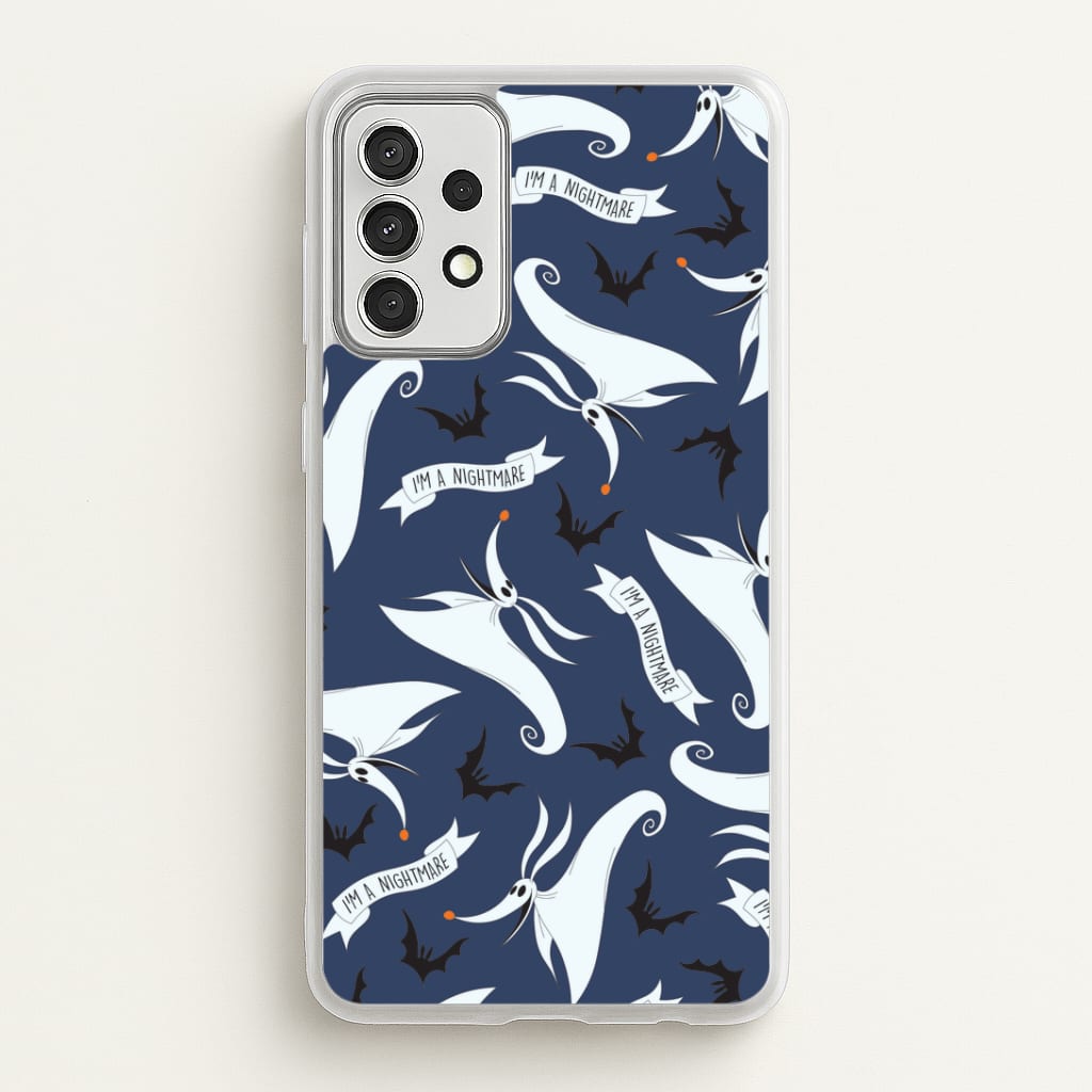 Skeleton Dog And Bats Pattern Galaxy A52 / A52s Case