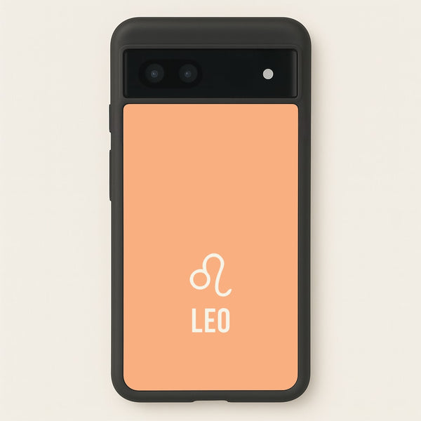 Leo Pastel Zodiac Google Pixel 7a Case
