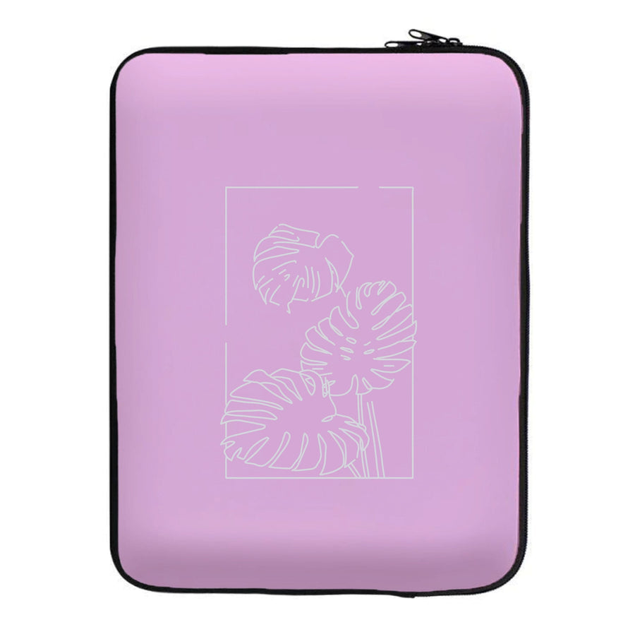 Pink Leaf - Foliage Laptop Sleeve