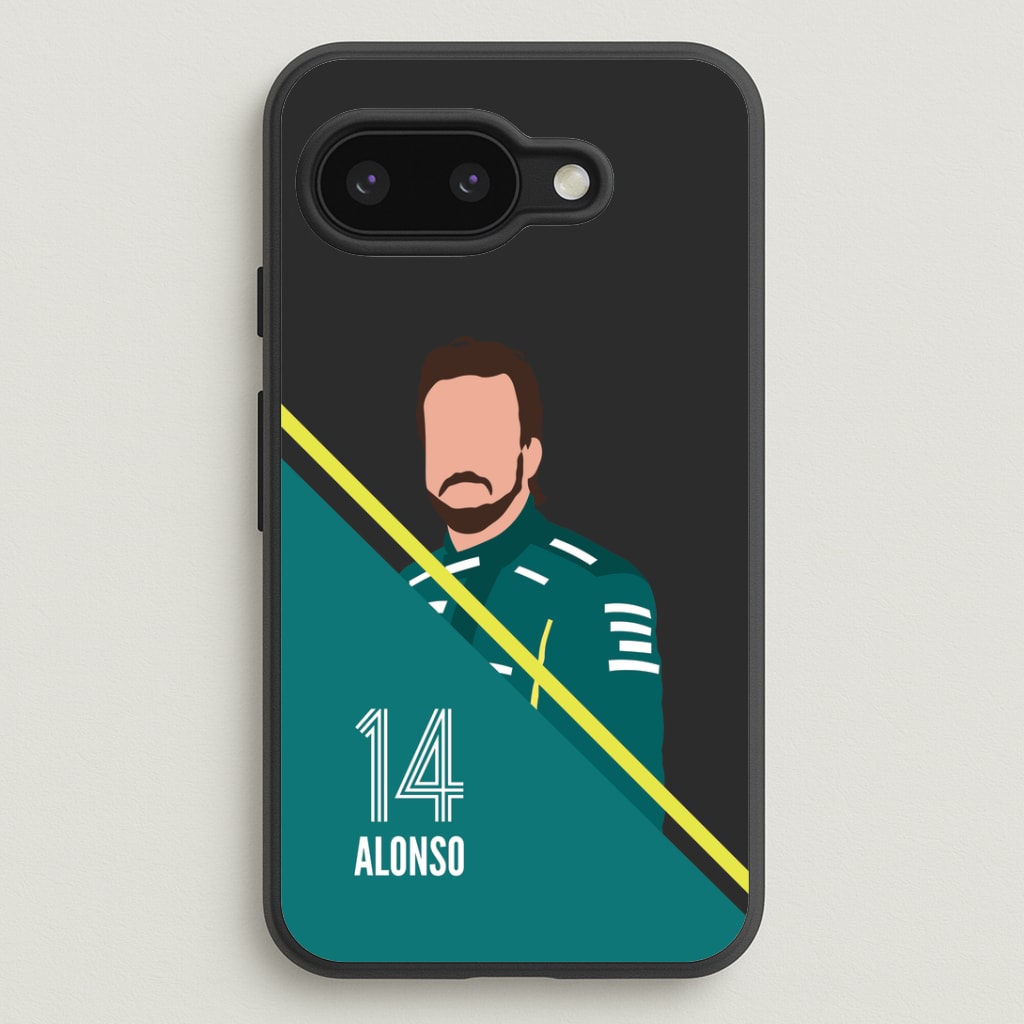 Alonso 2026 Google Pixel 9a Case