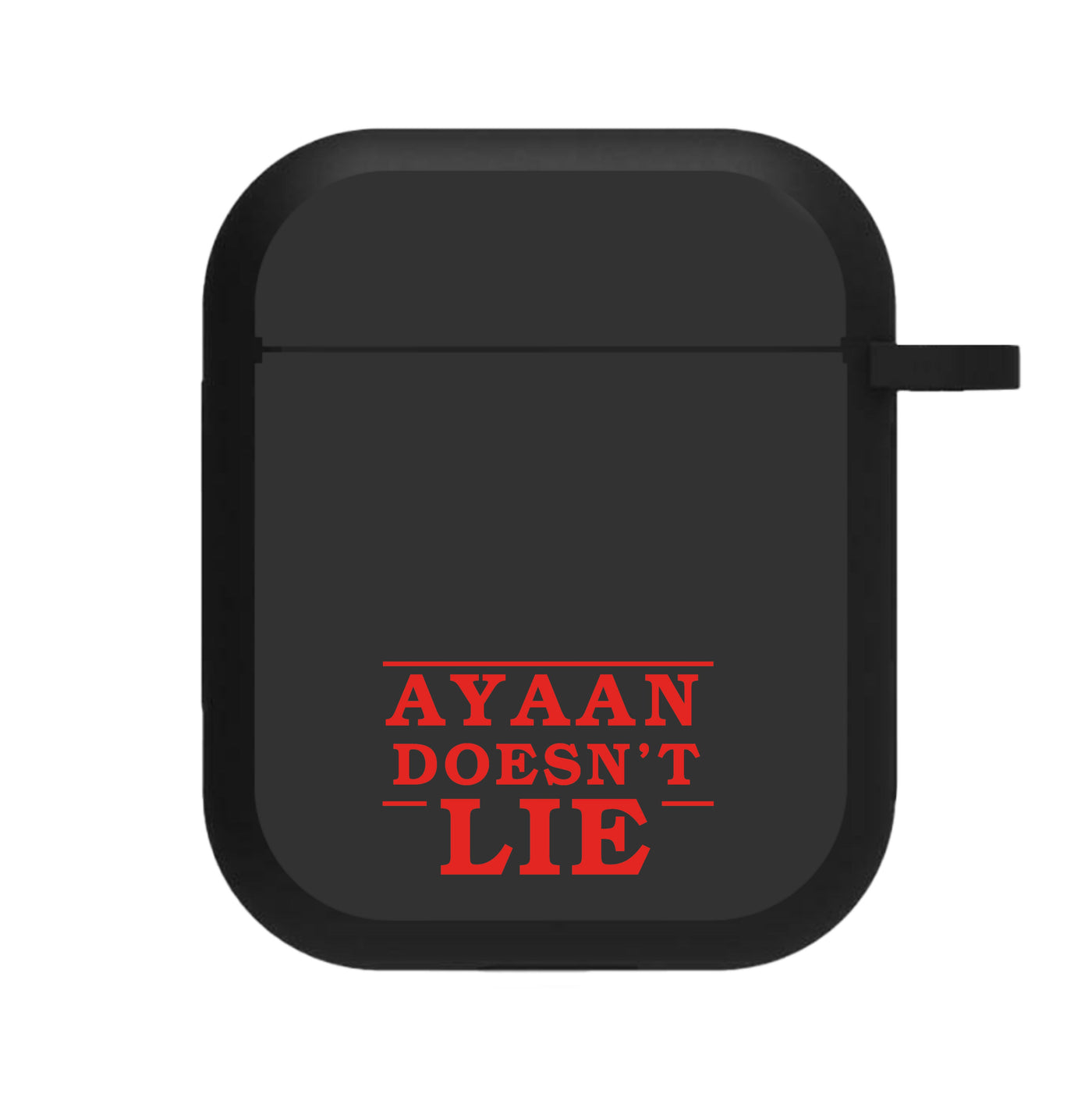 Doesn't Lie - Personalised Stranger Things AirPods Case