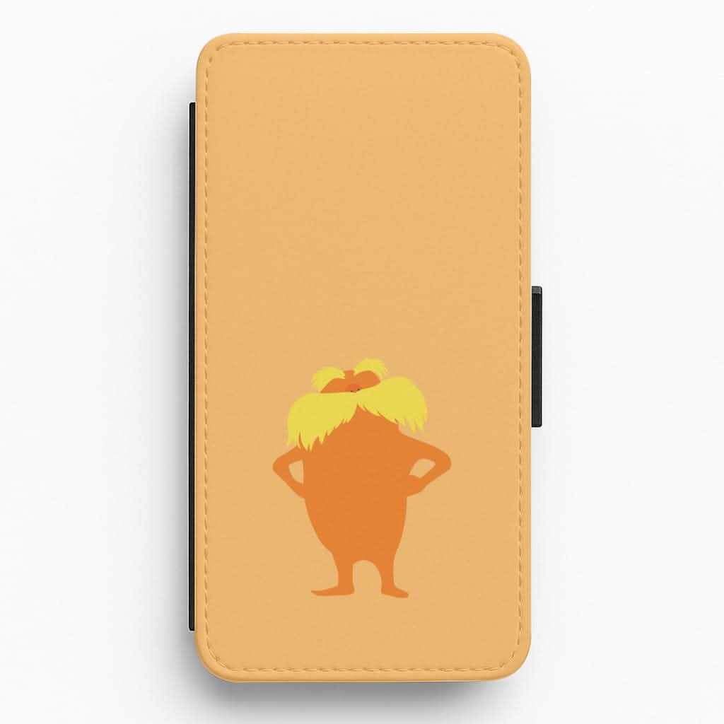 Orange Tree Creature Flip / Wallet Phone Case
