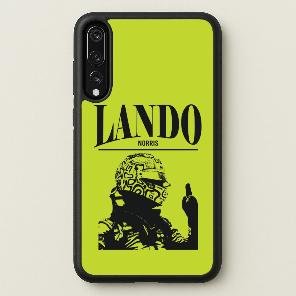 Lando Black And Green Huawei P20 Pro Case