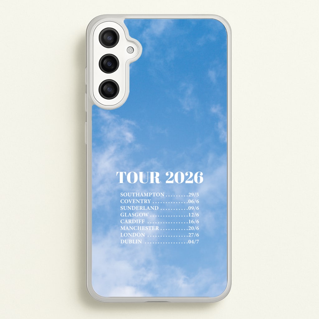 Band Tour 2026 Galaxy A34 Case