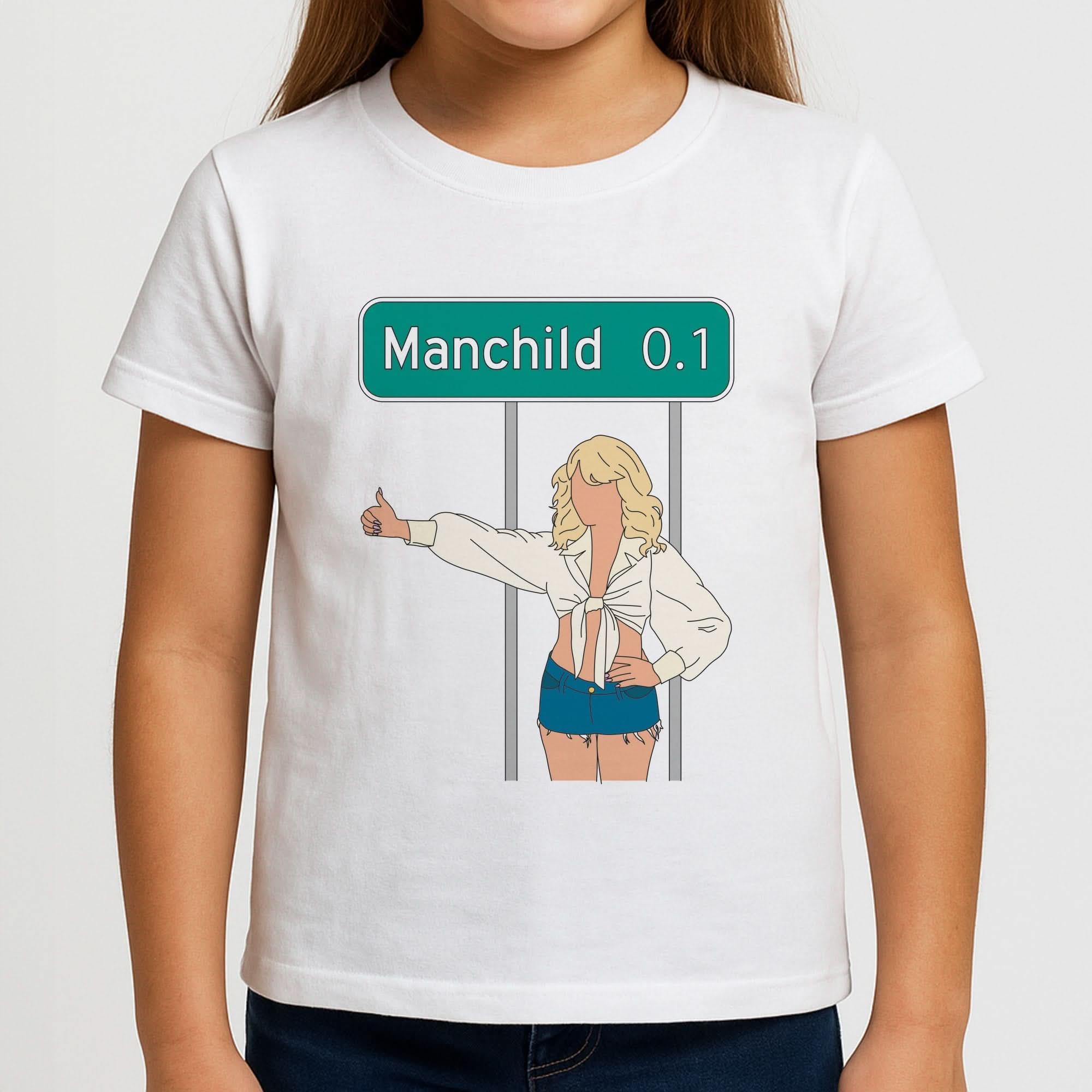 Man Child Miles Girls T-Shirt