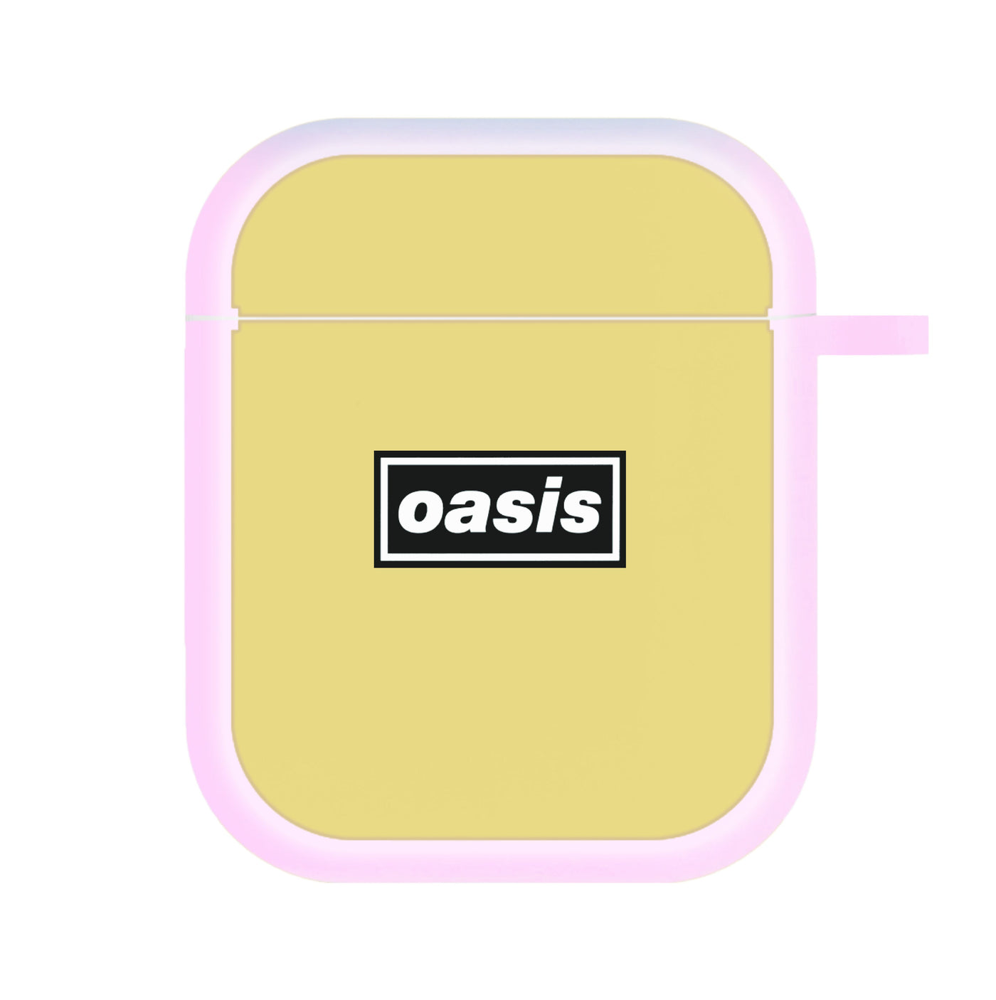 Band Name Yellow - Oasis AirPods Case