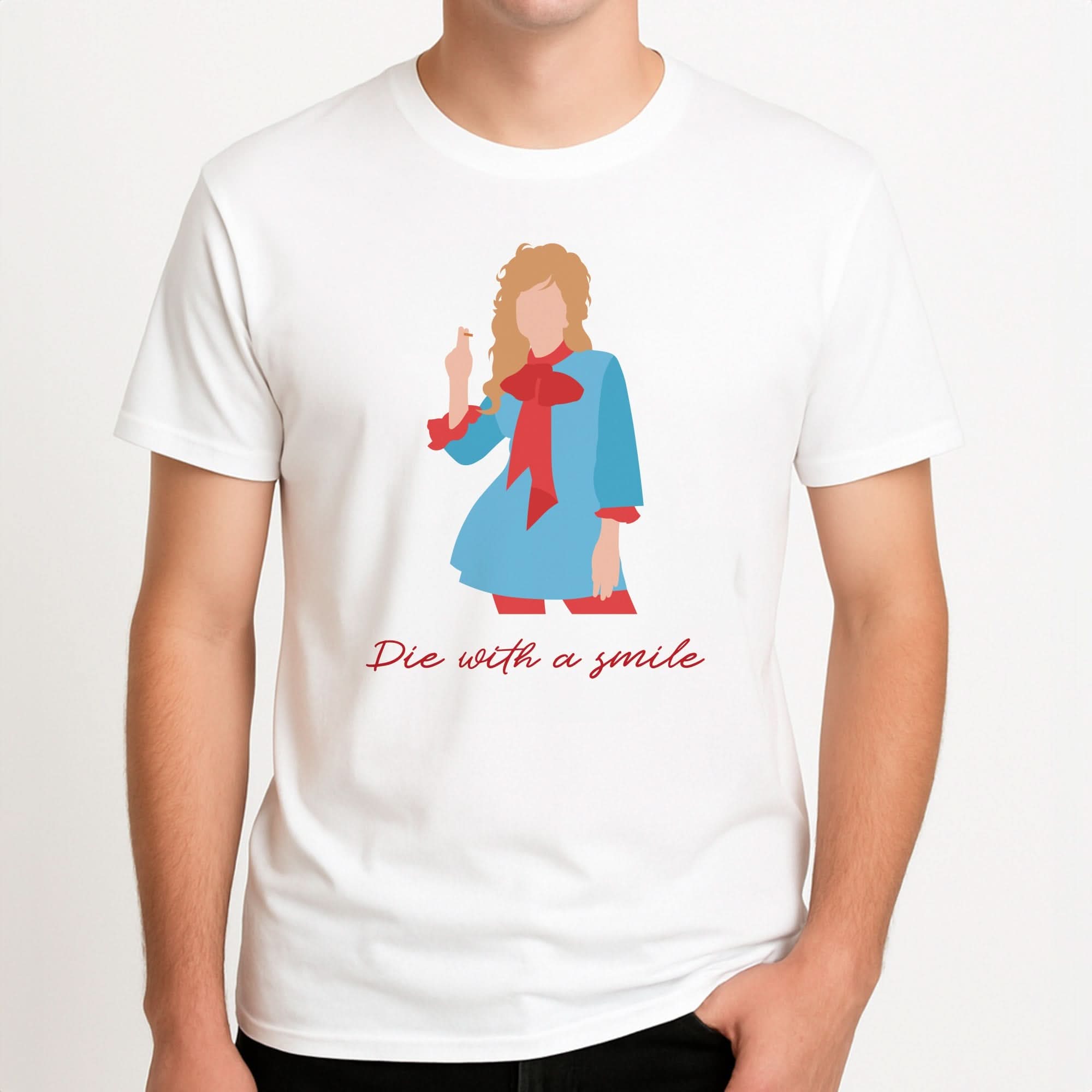 Gaga Die With A Smile Mens T-Shirt