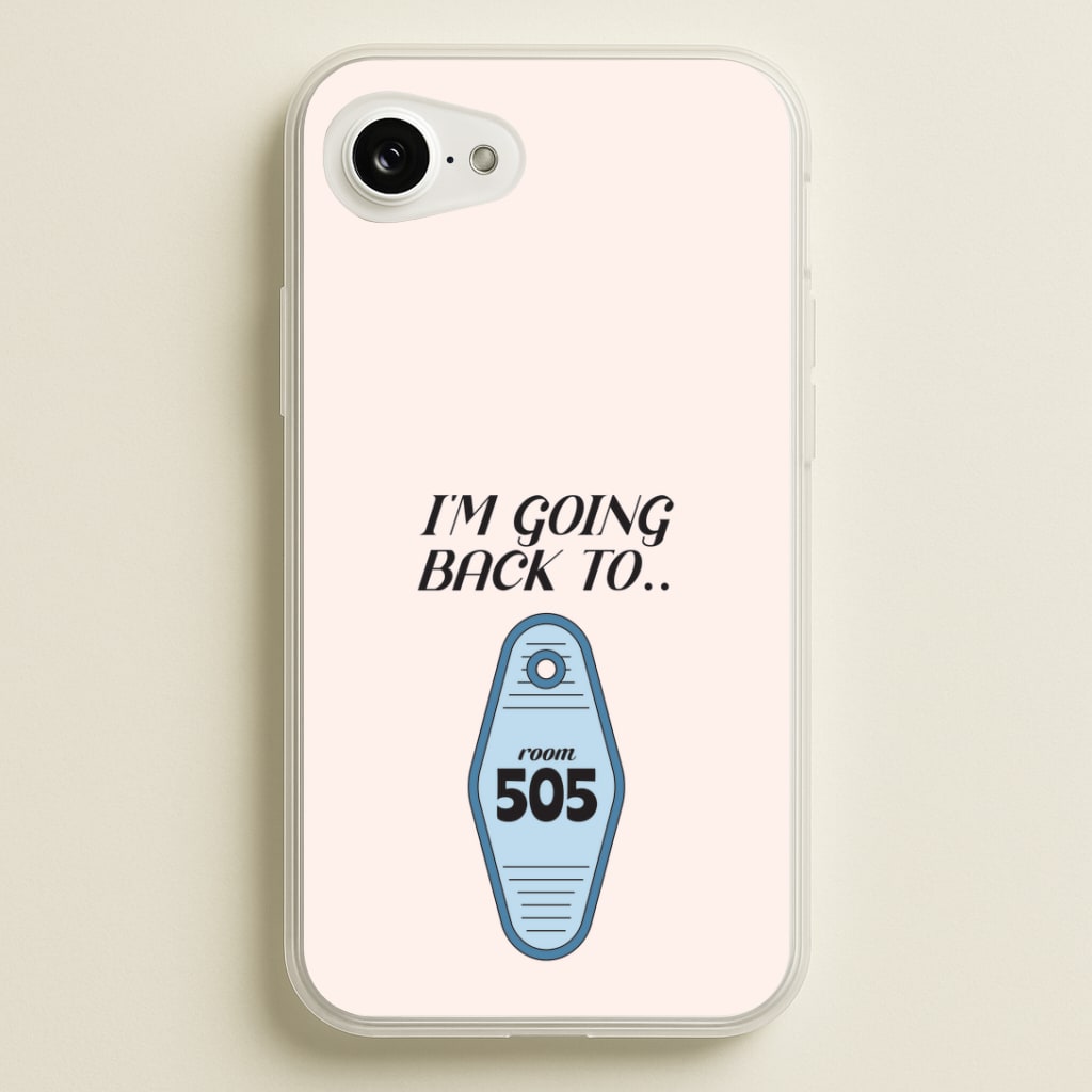 I'm Going Back To 505 Keyring iPhone 16e Case