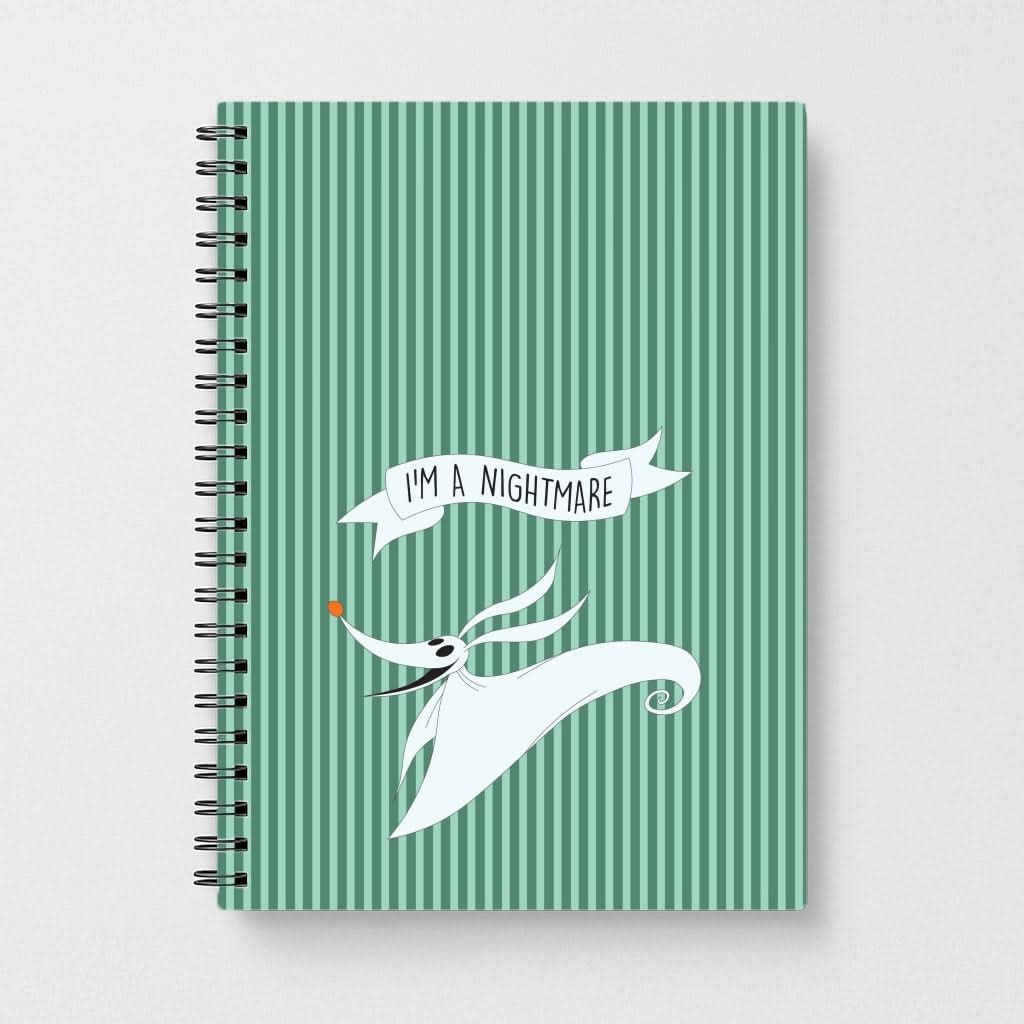 Stripey I'm A Nightmare Notebook