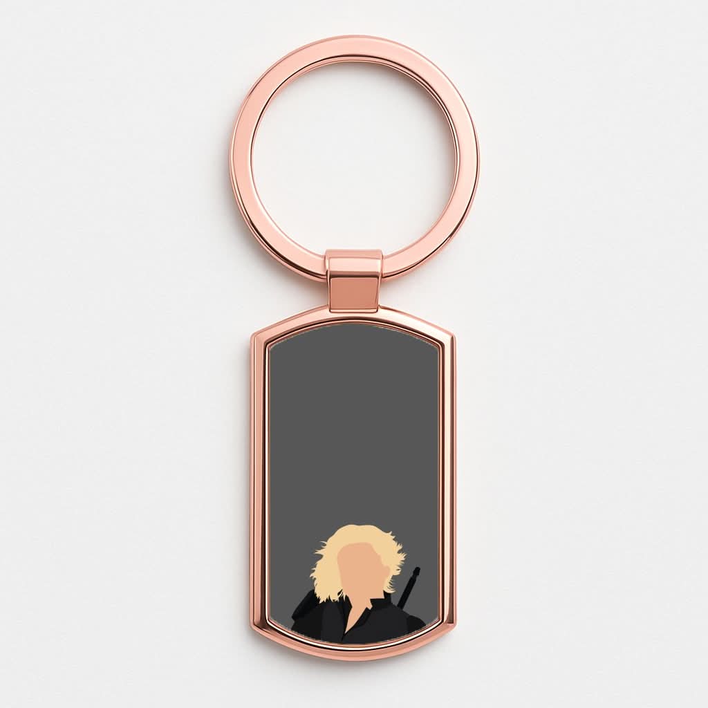 Yelena Rose Gold Keyring
