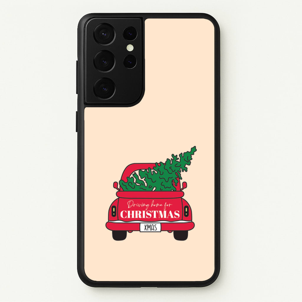 Driving Home For Christmas Truck Galaxy S21 Ultra Case