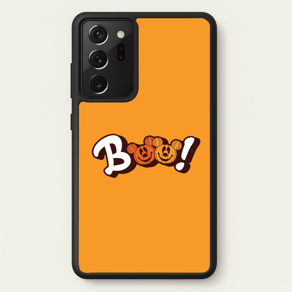Pumkin Mouse Boo Galaxy Note 20 Ultra Case