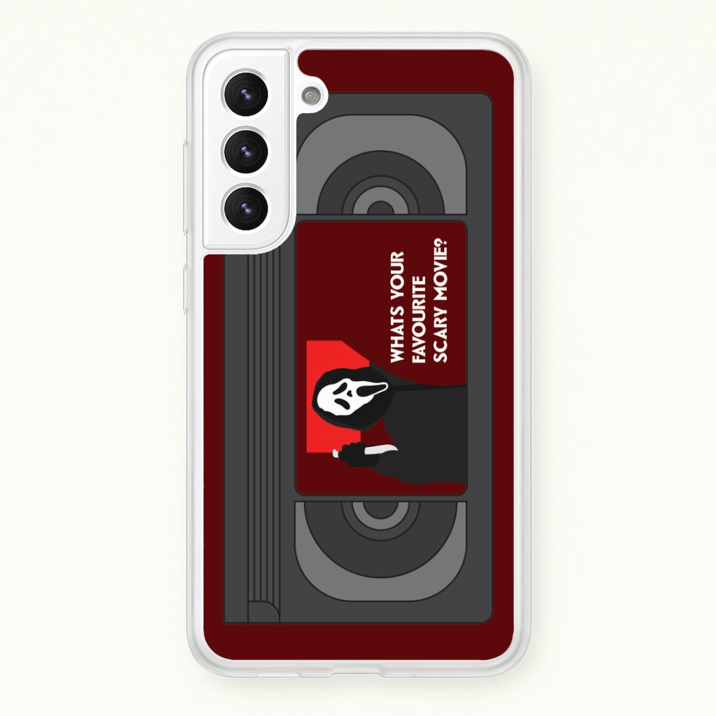 Horror Movie 7 VHS Tape Galaxy S22 Case