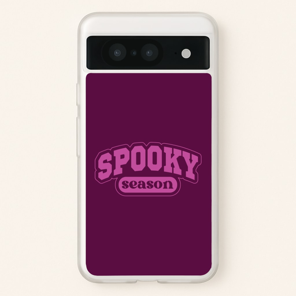 Spooky Season Varsity Google Pixel 8 Case